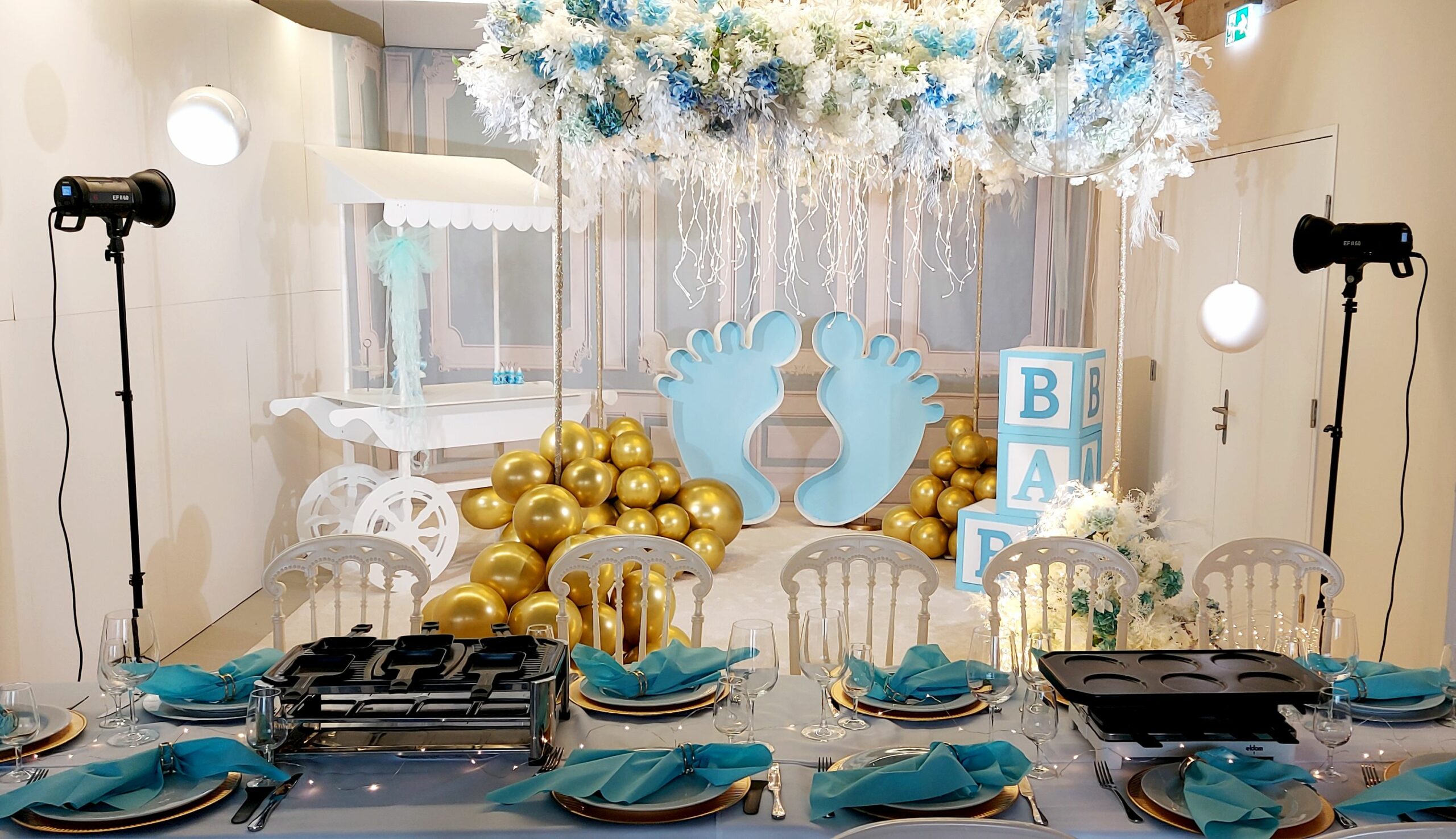 Babyshower Lioubi Dekoration